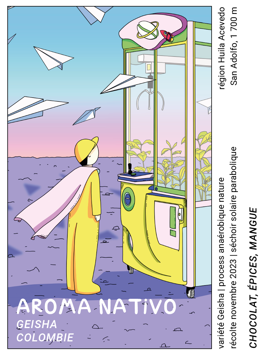 Aroma Nativo Geisha (Huila, Colombie)