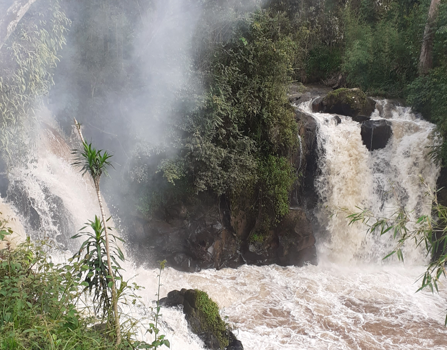 cascade en production a sidama