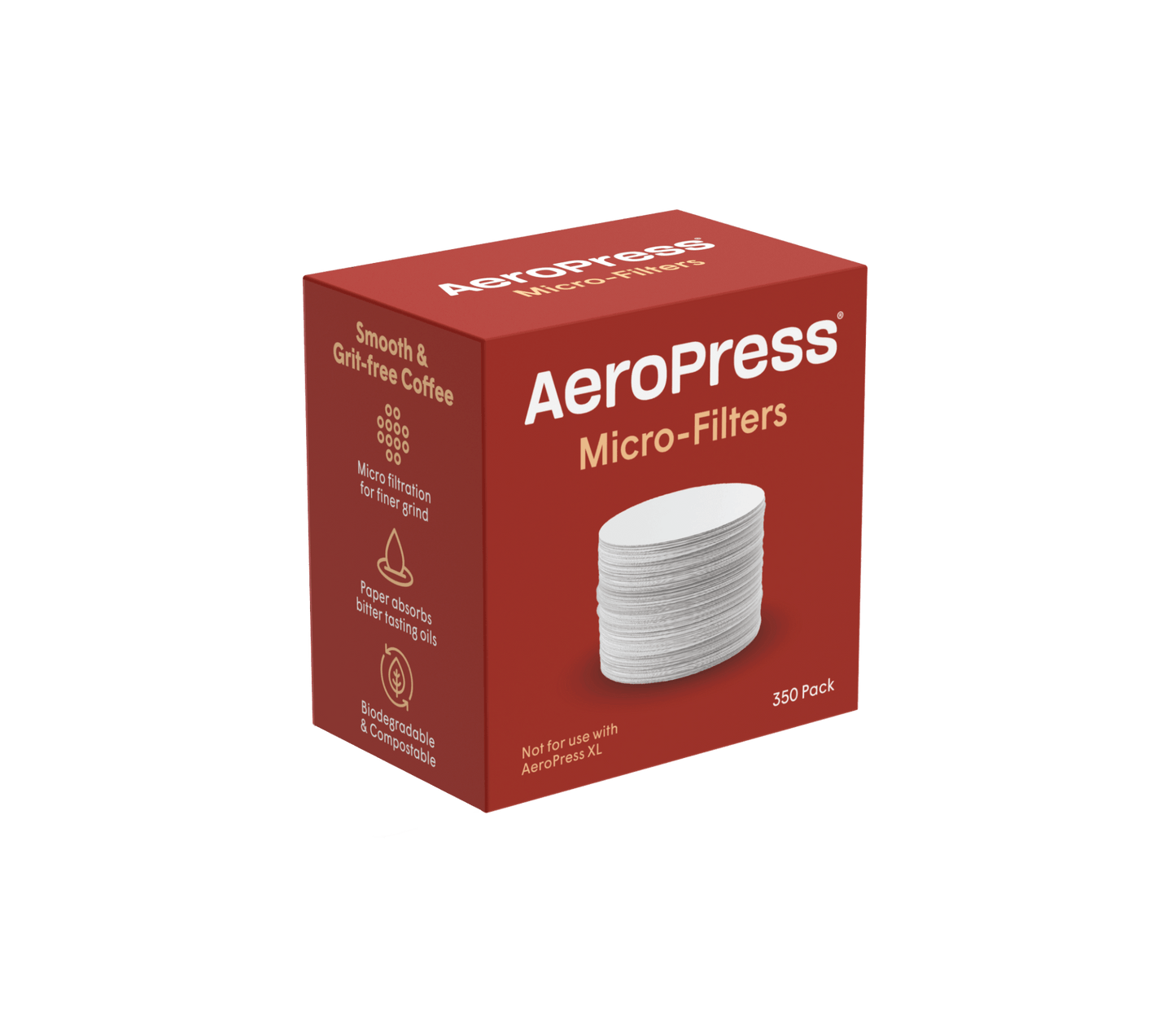 Box of AeroPress micro-filters.