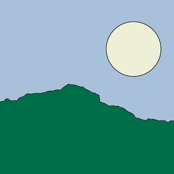 Illustration de l’étiquette Mesfin Dabessa avec grand M, lignes topographiques et arbre stylisé
